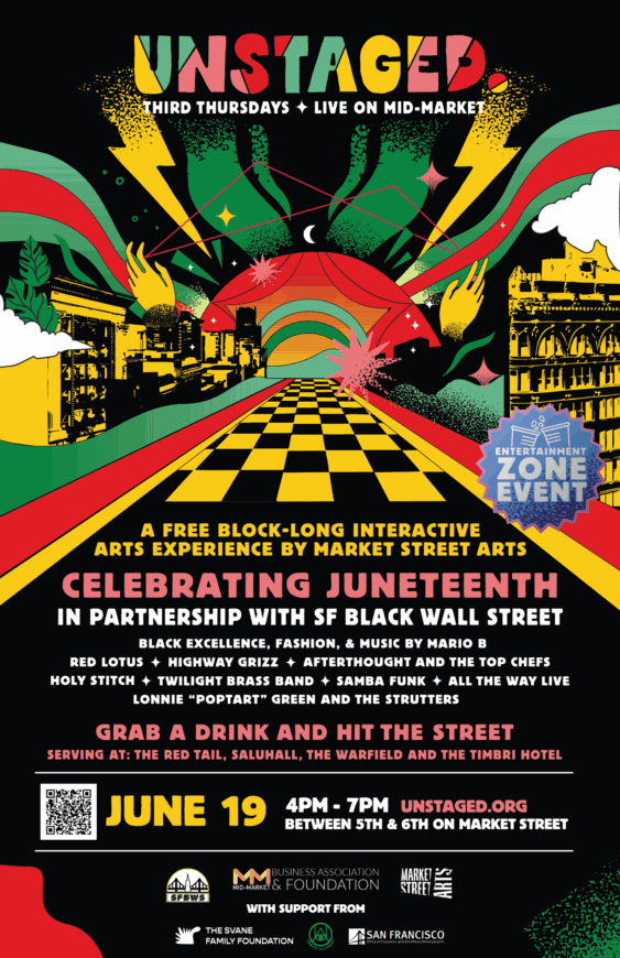 Unstaged” SF's Third Thursdays Block Party ✦ Live on Mid
